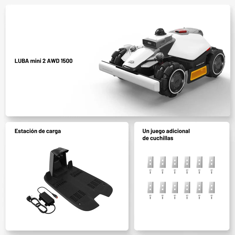 Mammotion Luba mini 2 AWD 1500 LiDAR
